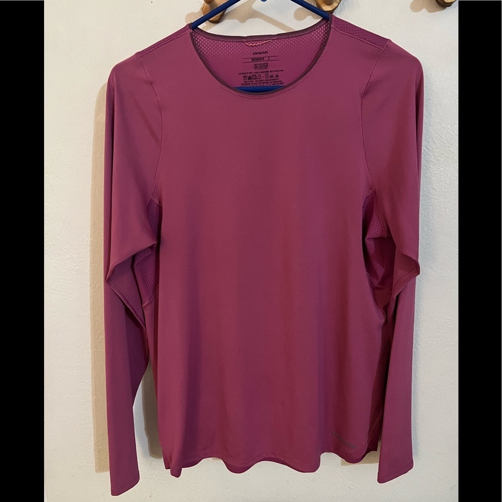 Patagonia Trail Running Long Sleeve-size L